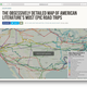 Atlas Obscura road trip map